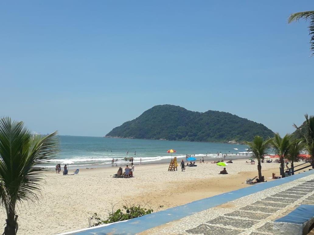 Cobertura Com Area Externa Com Vista Para O Mar Na Melhor Praia Do Guaruja Tombo Apartment Екстериор снимка