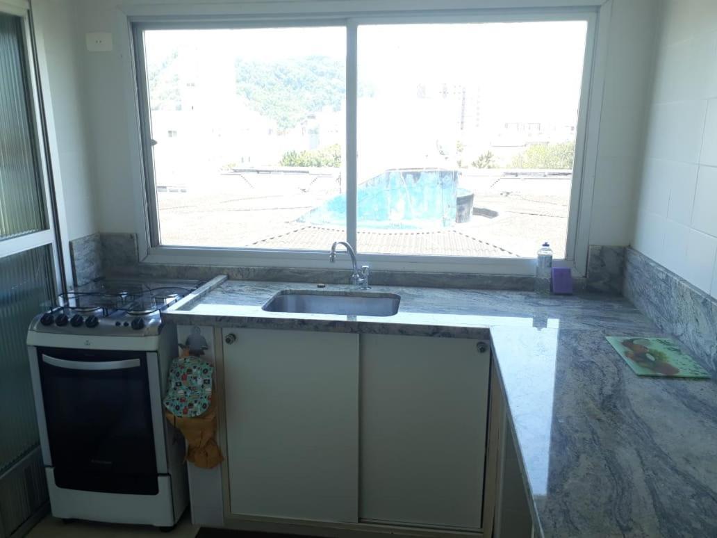 Cobertura Com Area Externa Com Vista Para O Mar Na Melhor Praia Do Guaruja Tombo Apartment Екстериор снимка